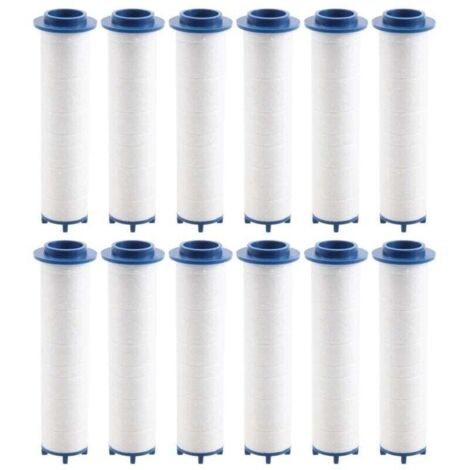12 Pièces Filtres de Douche à Turbo Ventilateur pour Tête de Douche-Crezuo (1/4)