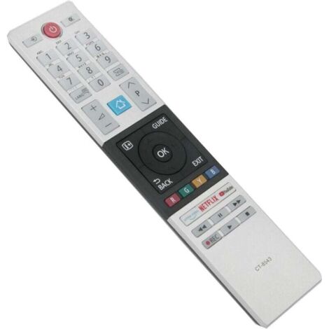 CT-8543 Télécommande de remplacement-RC42151P 30101775 Télécommande pour Toshiba TV 32W2863DG 32W2863DA 40L2863DG 43V5863DG 43B6863DG 49L2863DG 49U6863DG 49V5863DG 55V5863DG 55U7863DA-Crezuo (1/4)