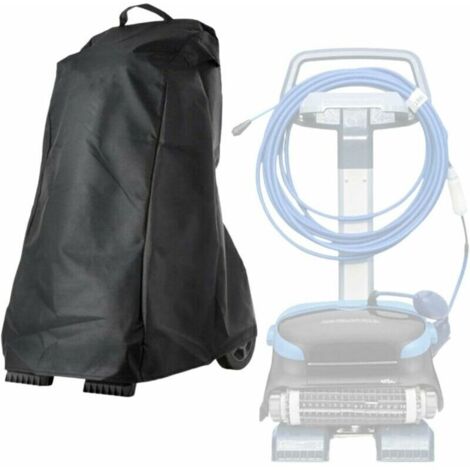 Housse pour Robot Nettoyeur de Piscine,Housse de Nettoyeur Haute Pression étanche Coupe-Vent Anti-UV extérieure extérieure Piscine Jardin Nettoyeur de Piscine Épais et résistant Noir-Crezuo (1/4)