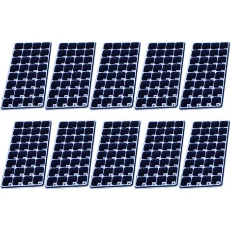 Plaque Alvéolée Semis 10 Pack Plateau de Semis, 32 Trous Cellules à Semis Plateau de Démarrage Plantation Conteneur Plaque de Semis