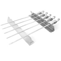 Accessoires pour barbecue, support de grille, grille de barbecue en acier inoxydable