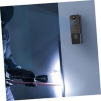 Interphone vidéo intelligent sans fil, sonnette vidéo de surveillance à distance Wi-Fi pour la maison avec judas