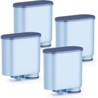 Lot de 4 filtres à eau pour machines à café Philips AquaClean, compatibles avec la machine à expresso modèle 3200 et les machines à café entièrement automatiques filtre anti-calcaire dédié (CA6903).