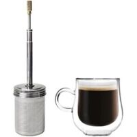 Cafetières à piston, cafetières et théières à piston, filtres à café réutilisables