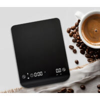 Balance à café, balance électronique, balance de cuisine, balance à café avec minuteur, balance connectée pour la maison, balance 3 kg