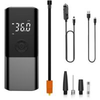 compresseur d'air portable pour pneus de voiture et de vélo