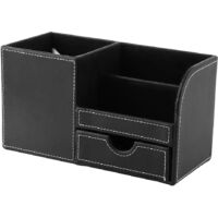 Boîtes de rangement de bureau, boîtes de rangement pour bureau, organiseurs de bureau, boîtes de rangement en cuir