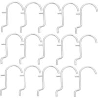 30 Pièces Pegboard Tool Hooks With Rubber Sleeves Metal Organizer For Kitchen And Garage Storage Multipack Heavy Duty Peg Board Hangers For Tools And Utensils-Crezuo