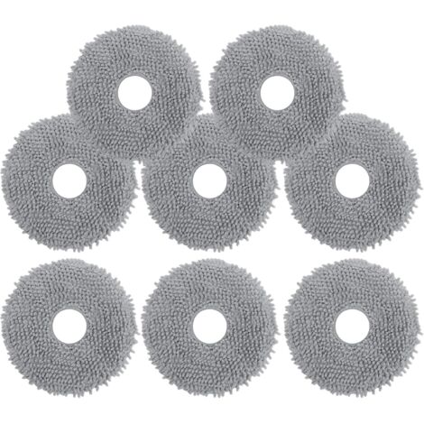 Almohadillas de microfibra suaves para fregona de la serie Roborock Qrevo: QV 35A/QV 35S, Qrevo Pro/Qrevo S, Qrevo Master/Slim, Qrevo Curv/Curv S5X, Qrevo Edge/Edge S5A. Lavables y reutilizables. (1/5)