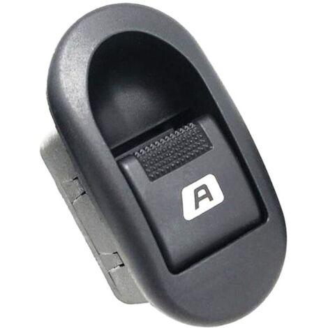 Botón regulador de elevalunas eléctrico 6554.L7 96401469XT. Compatible con Citroën C2, C3 y Peugeot 1007. Se adapta al botón interruptor de elevalunas eléctrico del vehículo Citroën Control-Ke. (1/5)