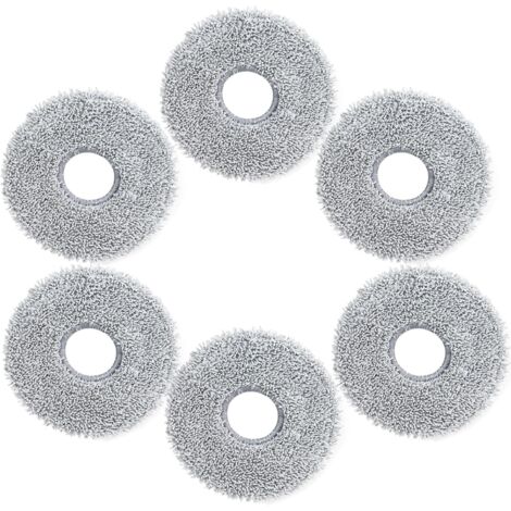 toallitas para Dreame L10s Ultra Gen 2/L10s Pro Ultra Heat/X40 Ultra Complete/L40 Ultra/L10/L20. Microfibra mejorada, suave, lavable y reutilizable.