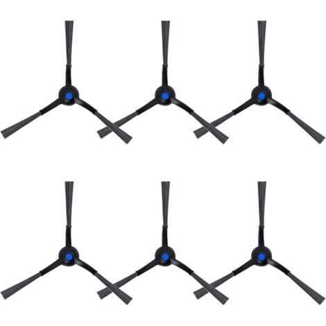 Cepillo lateral para aspiradora Ecovacs Deebot T50 Pro Omni/T50 Max PRO OMNI/T50 Omni/X8 PRO OMNI/X8 Omni - Pieza de repuesto - 6 cepillos laterales (1/5)