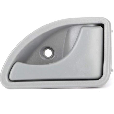 Manija de puerta delantera derecha gris para pasajero, repuesto original OE 8200247802. Compatible con Renault Kangoo/Twingo. (1/5)