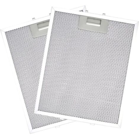 filtros para campana extractora de 320 x 260 mm, color blanco, gran capacidad de almacenamiento de aceite, resistente a altas temperaturas, 5 capas.