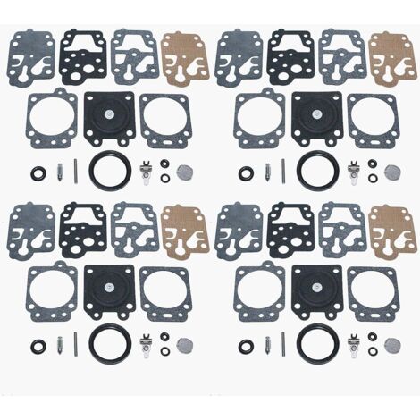 Juego de 4 kits de reparación de carburador para motores de gasolina Honda GX35, GX25 y GX35 25. (1/5)