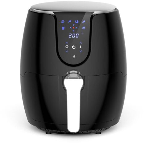 Air fryer 3.5L– 2500W, 6 modes préprogrammés, 80‑200°C, panier antiadhésif, sans huile