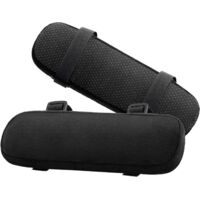 Ergonomic Armrest Cushions, High-Density Memory Foam, Adjustable, Universal, Pressure Relief