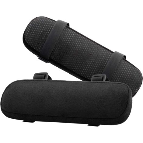 Cojines ergonómicos para reposabrazos, espuma viscoelástica de alta densidad, ajustables, universales, alivio de presión (1/5)