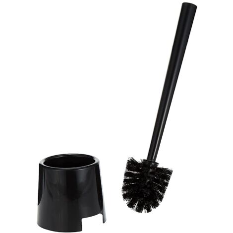 Escobilla de baño Ikea, polipropileno, negra, 36 x 11 x 10,3 cm (1/4)