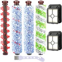 Juego de accesorios de 7 piezas para la aspiradora Bissell Crosswave 3 en 1: cepillo y filtro de repuesto para los modelos de aspiradora 1866, 1785, 2052, 1713 y 2225.