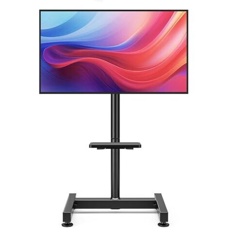 Support indépendant au Sol pour écran de télévision, adapté à la Plupart des écrans LCD de 13 à 50 Pouces, téléviseurs LED OLED, Max Vesa : 200 200, Charge maximale du téléviseur 20 kg (1/5)