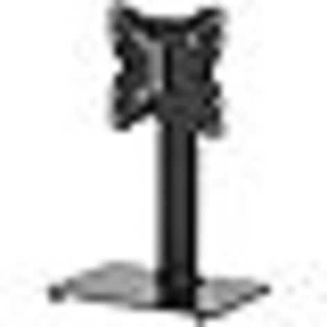 Support TV Pied pour Écrans 17-43 Pouces Courbes Plates Plasma OLED LCD LED, Support TV de Table avec Rotation et Hauteur Réglable, Jusqu'à 30 kg, VESA Max 200 x 200 mm (1/5)