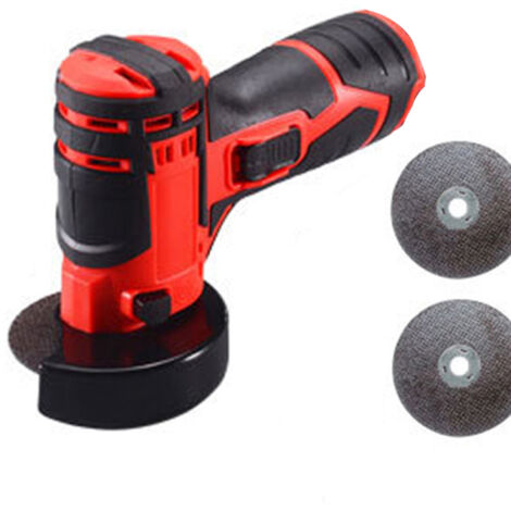 Mini smerigliatrice angolare da 19.500 giri/min, utensile elettrico multifunzionale per il taglio e la lucidatura di piastrelle, legno, pietra e acciaio. Motore a spazzole. (1/5)