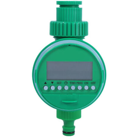 Automatischer Bewässerungstimer für den Garten, digitaler LCD-Bewässerungsregler, Regensensor, für Gartenarmaturen, Rasenflächen, Gärten und Gewächshäuser