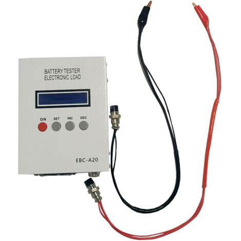 Elektronischer Batteriekapazitätstester, digitales LCD-Display, leistungsstarker interner Batteriewiderstandstester, unterstützt Messungen an mehreren Batterien