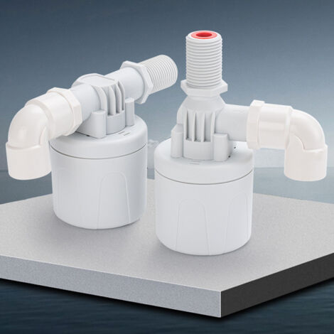 SEWOART Mini-Schwimmerventil-Set – 2 Stück Automatischer Wasserstandsregler Für Viehtränken & Aquarien