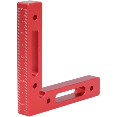 90°-Positionierwinkel aus Aluminiumlegierung, 120 mm, L-förmige Winkelklemme, Holzbearbeitungswerkzeug