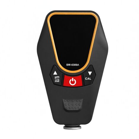 Medidor de espesor de pintura automotriz SNDWAY, portátil con pantalla LCD retroiluminada, mide de 0 a 1200 µm con una resolución de 0,01 µm, detección automática de Fe/NFe, apagado automático. (1/5)