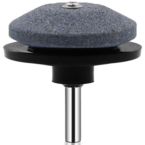 Disco abrasivo para afilar brocas con vástago de 6,35 mm, universal para cortacéspedes, afila rápidamente. (1/5)