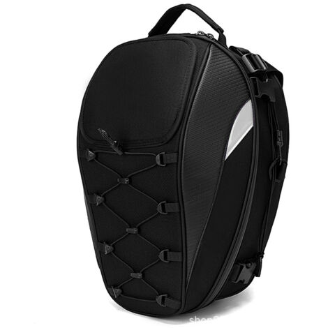Bolsa impermeable doble uso para casco  Alforja trasera moto 30-40L  Kit herramientas  Bolsa asiento trasero y mochila conductor  Accesorios moto