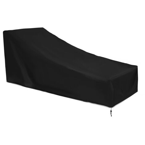 Funda impermeable para tumbona de patio, funda de tela Oxford para tumbona, funda resistente a los rayos UV para tumbona, funda antipolvo para muebles de jardín.