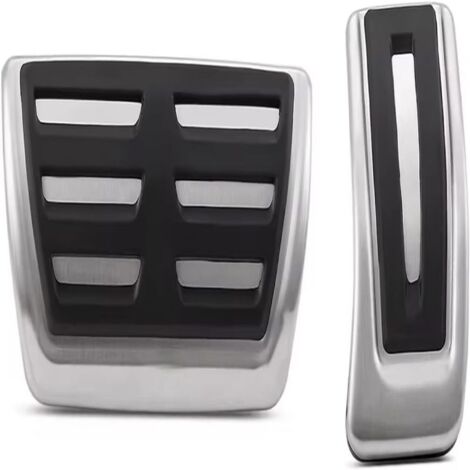Fundas para los pedales de freno y acelerador de la Taos Tharu 2022-2025, fabricadas en aleación de aluminio, antideslizantes y de goma (juego de 2). (1/5)