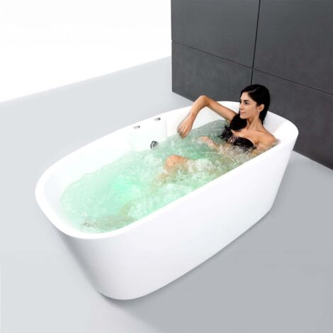 Whirlpool-Badewanne    170 x80 x65 cm, by SPALINA
