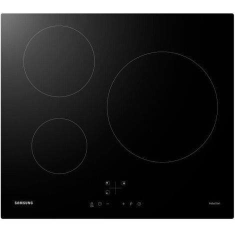 Samsung NZ63M3NM1BB Piano cottura ad induzione Nero 3 zone
