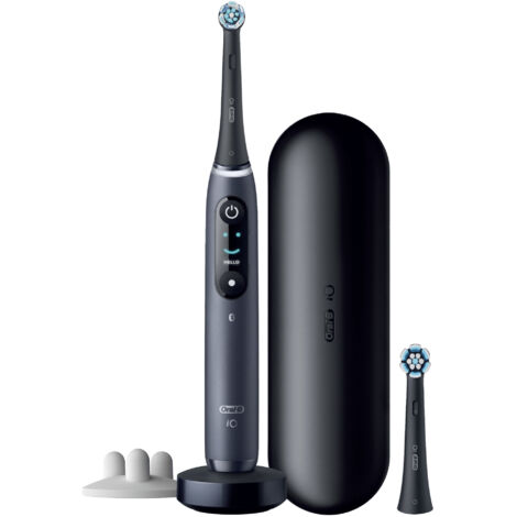 Spazzolino Elettrico Oral-B iO 8S Ricaricabile Display Interattivo Nero (1/5)