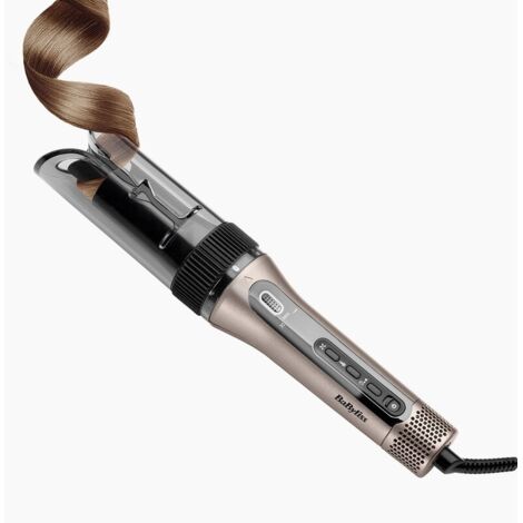 BaByliss C6688E Arricciacapelli messa in piega Caldo Nero, Grigio (1/5)
