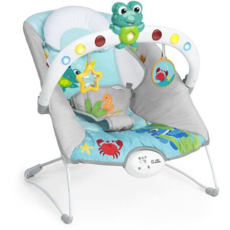 BABY EINSTEIN Porta bebé Neptune - Esploratori dell'Oceano, 15 melodie, luci, vibrazioni (1/5)