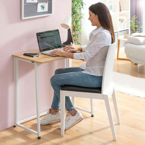 Bureau Pliant - InnovaGoods - Dolenkaf - Bianco - 120x60 cm - Montaggio facile (1/5)