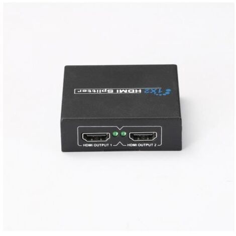 Uzanpie Splitter HDMI 1 Ingresso 2 Uscite – 1080P, Connettori Placcati Oro, Plug And Play - 2