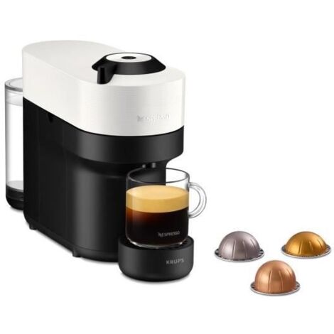Krups YY4889FD Macchina da caffè Nespresso Vertuo Bianca (1/5)