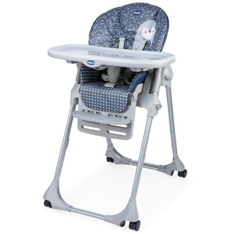 Seggiolone Chicco Poly Easy Pinguino Azzurro