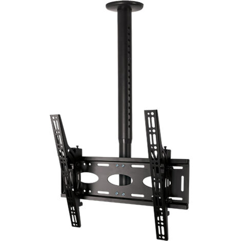 Supporto a Soffitto per TV B-Tech BT8426, 165,1 cm (65") Nero, Capacit� 50 kg, Vesa 600x400 mm, Montaggio Piatto, Garanzia 120 mesi (1/3)