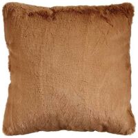 Cuscino - Non specificato - Marrone - Pelle sintetica - 40 x 40 cm - Interno