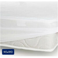 Coprimaterasso Lovely Home Bianco 190 x 90 cm