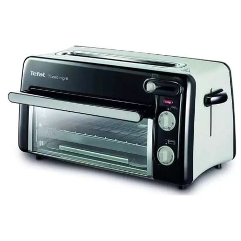 tostadora 2 ranuras 2en1 1300w negra - tl600830 - tefal -