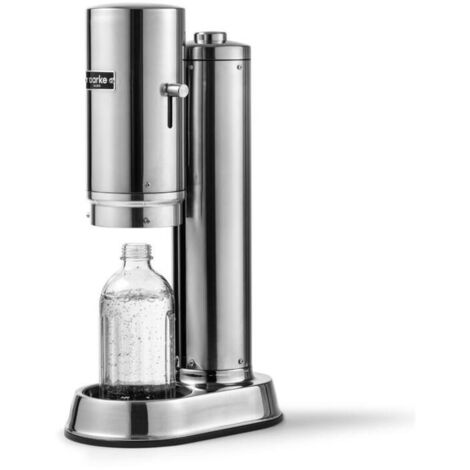 Aarke Carbonator Pro máquina para carbonatar plateada diseño moderno (1/4)